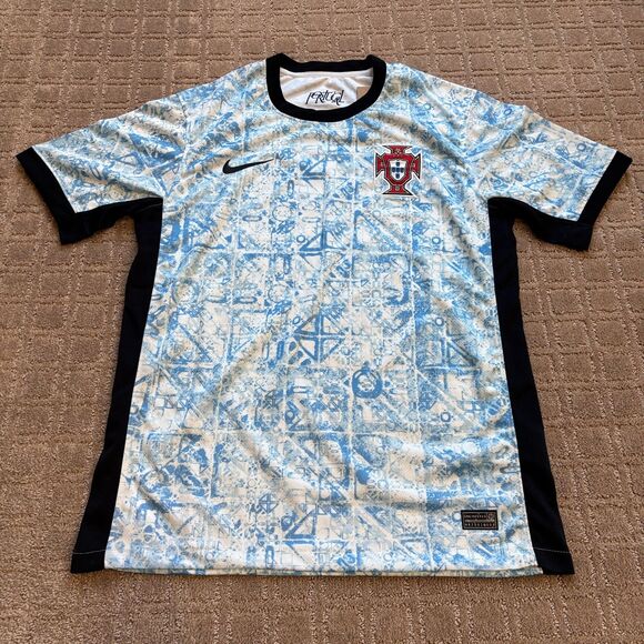 Nike Portugal 2024 Player Version Away Stadium Jersey Shirt Mens Large NWT - Picture 1 of 8